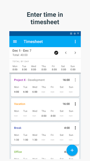 Clockify - Time Tracker & Timesheet 1.8.5 screenshots 3