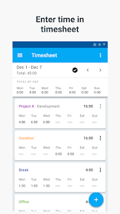 Clockify - Time Tracker & Timesheet 1.8.1 APK screenshots 3