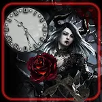 Cover Image of 下载 Gothical Girls Clock 1.2 APK