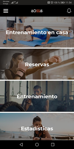 Android application Aossa screenshort