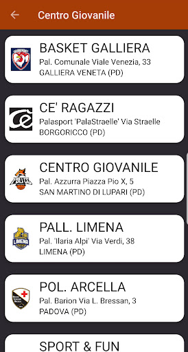 Centro Giovanile Basket 2.0 Screenshot