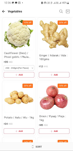 Sabzy: Vegetable @Bhubaneswar Screen 3