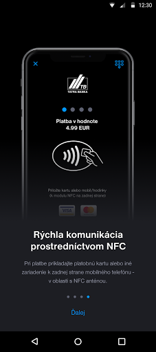 Tatra banka POS Screen 3