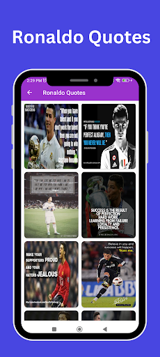 Ronaldo Messi Quotes Screen 2