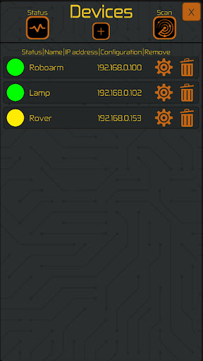 micrOS Client Screen 2