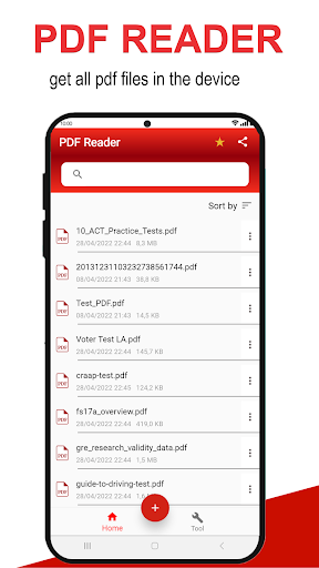 Android application PDF Reader & Editor Pro screenshort