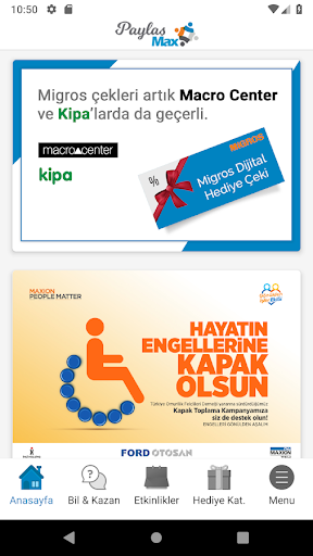 PaylaşMax Screen 2