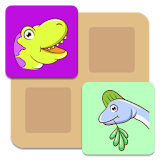Fun Dinosaur Memo Match for kids & toddlers ? icon