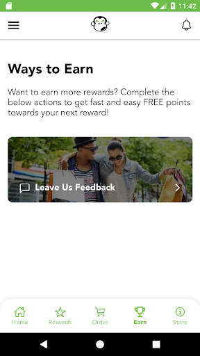 Android application SM Rewards screenshort