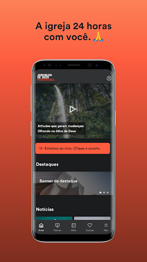 Android application AD Missionária screenshort