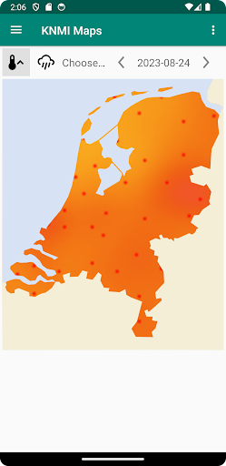 VerledenWeer Screen 2