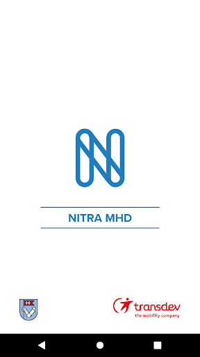Android application BUS Nitra screenshort