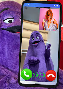 Grimace Fake Video Call