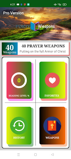 Android application 40 Prayer Weapons Pro screenshort