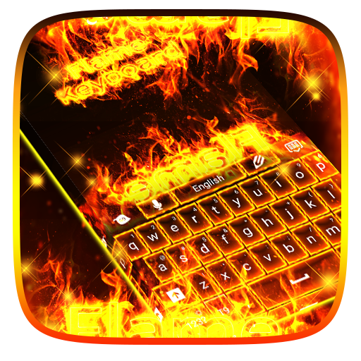 Flammen-Tastatur 2022 Auf Windows herunterladen