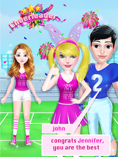 Cheerleader Girl Love Story - Screen 2