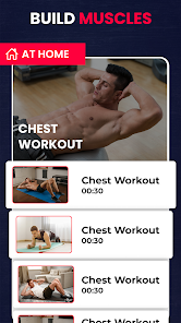 Chest workout program at home discount