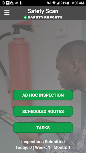 Android application Safety Reports Scan App | SR screenshort