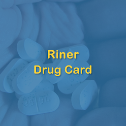 Icon image Riner Drug Card