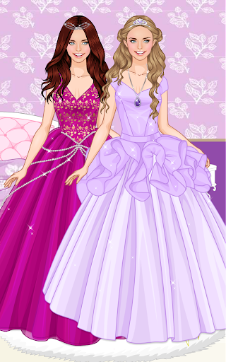 Purple princess dress up