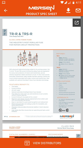 Mersen Product Recognition App