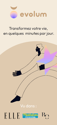 Android application evolum - Méditation & Yoga screenshort