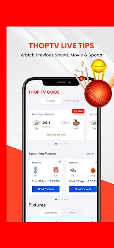 Thop TV Guide: Live Cricket TV Streaming Tips 2021のおすすめ画像2