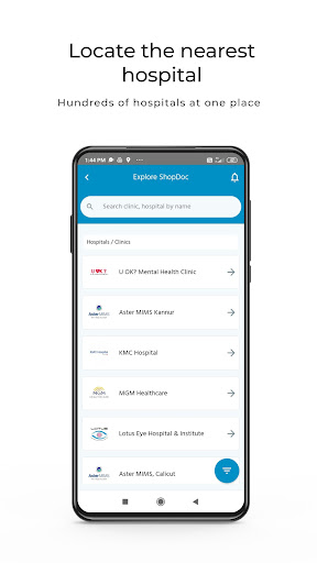 ShopDoc for Patients Screen 2