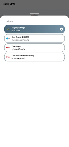 Duck VPN Screen 3