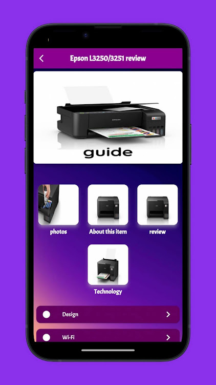 Epson L3250/3251 guide - 4 - (Android)
