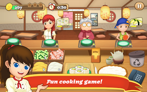 Sushi Fever - Cooking Game