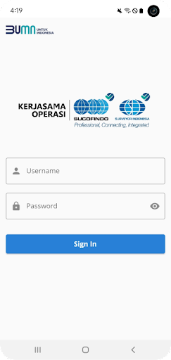 MyKSO SCISI - Employee Screen 2
