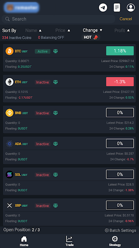 Bearproof - Automated Trading Screen 2