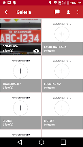 Vistoria Móvel SISVI ECV Screen 3