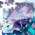Cover Image of Скачать Jigsaw Anime Girls For Adult  APK