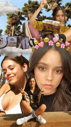 Android application Wallpapers Jenna Ortega screenshort