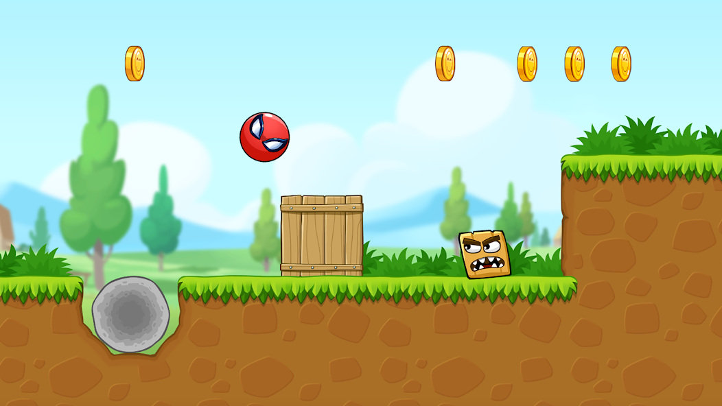 Bounce Ball Adventure 1.0.28 APK + Мод (Unlimited money) за Android