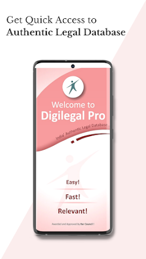 Android application Digilegal PRO screenshort