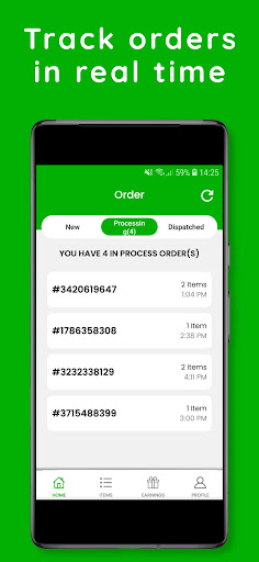 Swish: Store Vendor Screen 2
