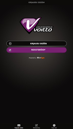 Android application Liikuntakeskus Voitto screenshort