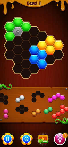 Hexa Puzzle Games that don't need wifi 4.0.0 screenshots 4