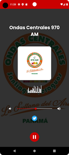 Android application Ondas Centrales 970 AM screenshort