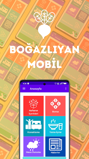 Android application Boğazlıyan Mobil screenshort
