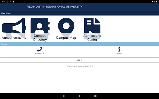 Carolina University Screen 3