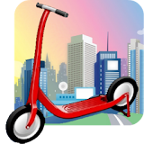 Scooter Racing® Roller Skate Game icon