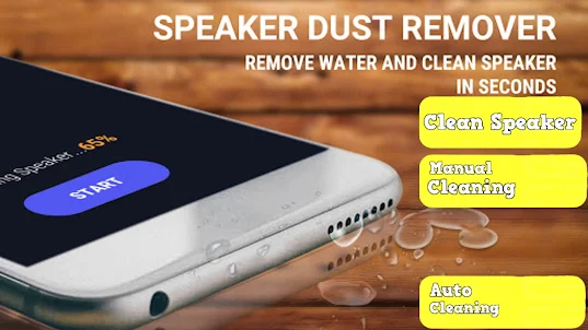 Speaker Cleaner: Dust & Water