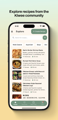 Kiwee - Smart Meal Planning Screenshot 2 - AppWisp.com