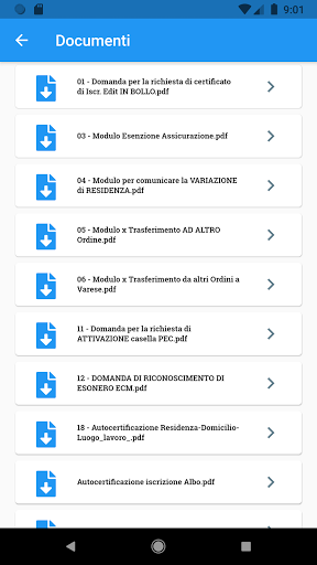 CdA TSRM Varese Screen 2