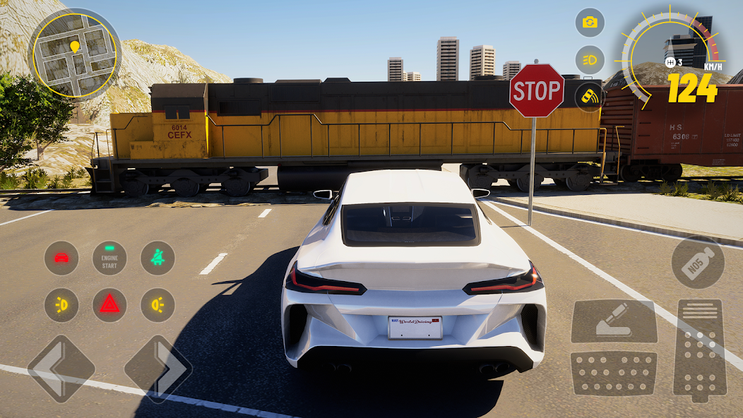 Sports Car Driving Game 1.0086 APK + Mod (Remove ads / Mod speed) for Android