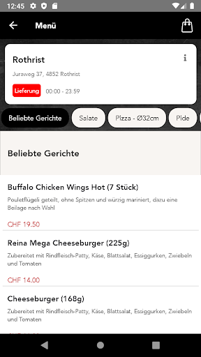 Reina Pizza & Kebab Screen 2